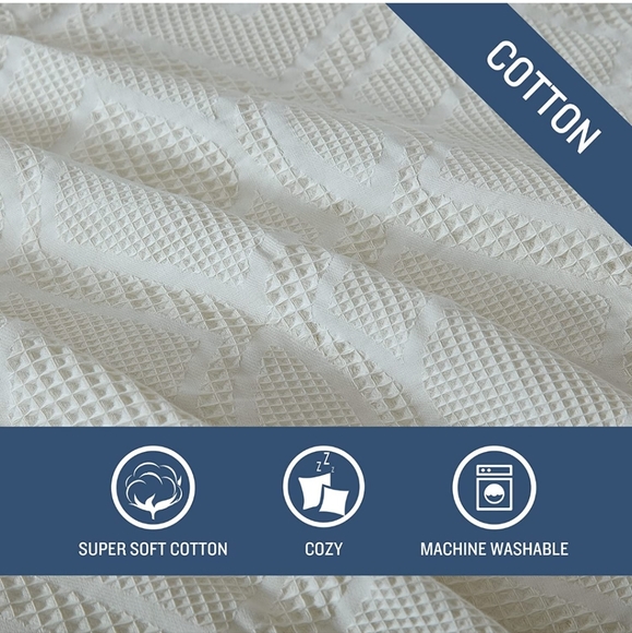 Comforter Set- Tommy Bahama Light Green Cotton Bedding Full/Queen - Picture 3 of 6